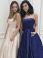 A-Line Beaded Satin Long Prom Dress Formal Evening Dresses 99501685 A-Line Beaded Satin Long Prom Dress Formal Evening Dresses 99501685