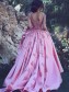 Ball Gown Lace Satin Long Prom Dress Formal Evening Dresses 99501691 Ball Gown Lace Satin Long Prom Dress Formal Evening Dresses 99501691