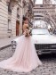 A-Line Lace Tulle Long Prom Dress Formal Evening Dresses 99501698