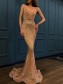 Mermaid Sequins V-Neck Long Prom Dress Formal Evening Dresses 99501700 Mermaid Sequins V-Neck Long Prom Dress Formal Evening Dresses 99501700