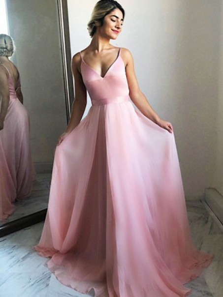 A-Line V-Neck Long Prom Dress Formal Evening Dresses 99501727 A-Line V-Neck Long Prom Dress Formal Evening Dresses 99501727