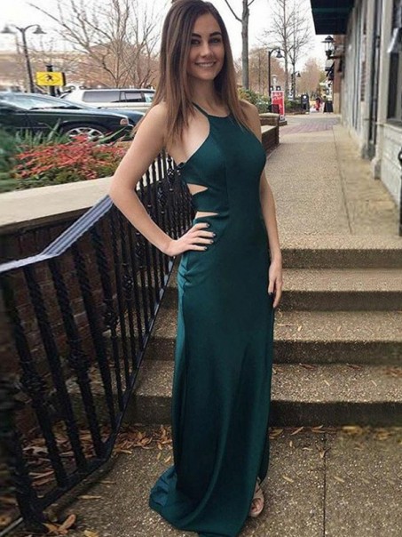 Simple Sheath Long Prom Dress Formal Evening Dresses 99501731