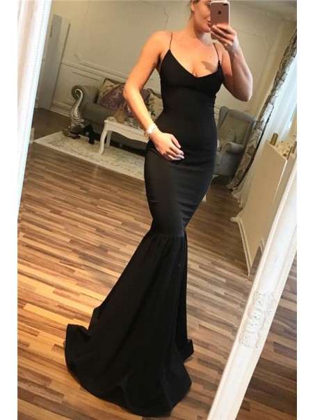 Simple Stunning Mermaid Long Black Prom Dress Formal Evening Dresses 99501733 Simple Stunning Mermaid Long Black Prom Dress Formal Evening Dresses 99501733