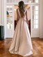 A-Line V-Neck Long Prom Dress Formal Evening Dresses 99501740 A-Line V-Neck Long Prom Dress Formal Evening Dresses 99501740