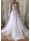 A-Line Lace Tulle Long Sleeves Prom Dress Formal Evening Dresses 99501769 A-Line Lace Tulle Long Sleeves Prom Dress Formal Evening Dresses 99501769