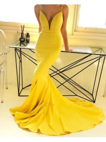 Mermaid V-Neck Long Prom Dress Formal Evening Dresses 99501773 Mermaid V-Neck Long Prom Dress Formal Evening Dresses 99501773