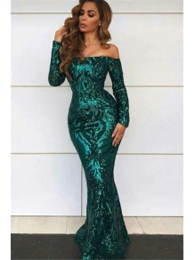 Mermaid Long Sleeves Prom Dress Formal Evening Dresses 99501775 Mermaid Long Sleeves Prom Dress Formal Evening Dresses 99501775