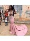 Affordable Mermaid Lace Long Pink Prom Dress Formal Evening Dresses 99501777 Affordable Mermaid Lace Long Pink Prom Dress Formal Evening Dresses 99501777