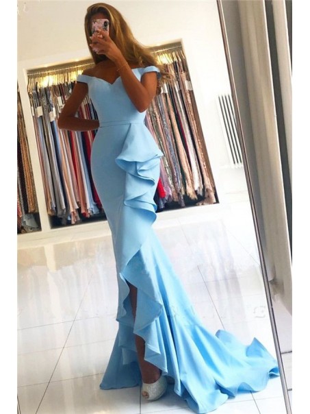 Mermaid Off-the-Shoulder Long Prom Dress Formal Evening Dresses 99501786 Mermaid Off-the-Shoulder Long Prom Dress Formal Evening Dresses 99501786
