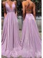 A-Line V-Neck Sparkle Long Prom Dress Formal Evening Dresses 99501800