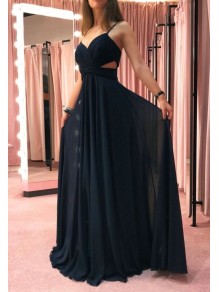 A-Line Chiffon Long Prom Dress Formal Evening Dresses 99501811