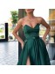 A-Line Long Prom Dresses Formal Evening Gowns with Pockets 99501841