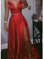 A-Line Two Pieces Simple Stunning Long Prom Dresses Formal Evening Gowns 99501870