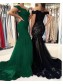 Mermaid Off-the-Shoulder Lace Long Prom Dresses Formal Evening Gowns 99501880