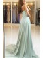 A-Line Lace Chiffon Sweetheart Long Prom Dresses Formal Evening Gowns 99501887