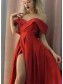 A-Line Off-the-Shoulder Long Prom Dresses Formal Evening Gowns 99501889