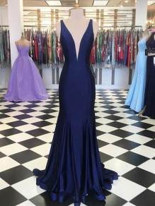 Memraid V-Neck Long Prom Dresses Formal Evening Gowns 99501909 Memraid V-Neck Long Prom Dresses Formal Evening Gowns 99501909
