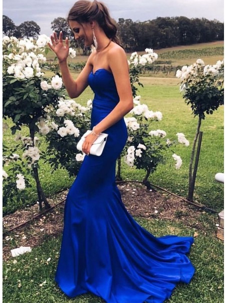 Mermaid Sweetheart Long Royal Blue Prom Dresses Formal Evening Gowns 99501911 Mermaid Sweetheart Long Royal Blue Prom Dresses Formal Evening Gowns 99501911
