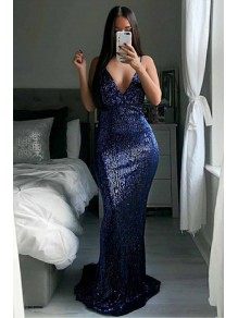 Mermaid Sequins Long Prom Dresses Formal Evening Gowns 99501918 Mermaid Sequins Long Prom Dresses Formal Evening Gowns 99501918