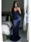 Mermaid Sequins Long Prom Dresses Formal Evening Gowns 99501918