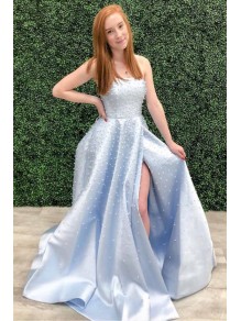 A-Line Strapless Long Prom Dresses Formal Evening Gowns 99501929 A-Line Strapless Long Prom Dresses Formal Evening Gowns 99501929