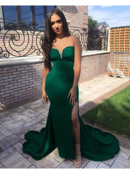 Mermaid Sweetheart Long Prom Dresses Formal Evening Gowns 99501931
