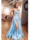 A-Line Satin Long Prom Dresses Formal Evening Gowns 99501949