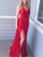 Long Red V-Neck Prom Dresses Formal Evening Gowns 99501953 Long Red V-Neck Prom Dresses Formal Evening Gowns 99501953