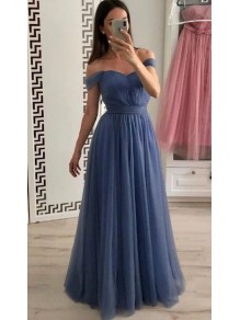 A-Line Off-the-Shoulder Long Prom Dresses Formal Evening Gowns 99501965 A-Line Off-the-Shoulder Long Prom Dresses Formal Evening Gowns 99501965