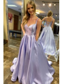 A-Line Long Satin Prom Dresses Formal Evening Gowns 99501984 A-Line Long Satin Prom Dresses Formal Evening Gowns 99501984