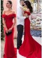 Mermaid Long Red Off-the-Shoulder Prom Dresses Formal Evening Gowns 99501993 Mermaid Long Red Off-the-Shoulder Prom Dresses Formal Evening Gowns 99501993