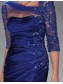 Affordable Short Silver Lace Off-the-Shoulder Mother of  The Bride Dresses 99503008