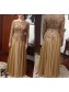 Elegant Long Sleeves Beaded Lace Mother of The Bride Dresses 99503048