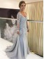 Long Sleeves V-Neck Lace Mother of The Bride Dresses 99503050
