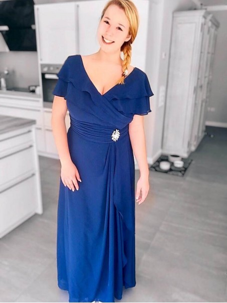 A-Line V-Neck Chiffon Long Mother of The Bride Dresses 99503064 A-Line V-Neck Chiffon Long Mother of The Bride Dresses 99503064