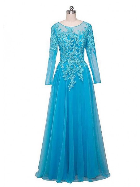 A-Line Long Sleeves Beaded Lace Appliques Mother of The Bride Dresses 99503066 A-Line Long Sleeves Beaded Lace Appliques Mother of The Bride Dresses 99503066