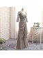 Elegant Chiffon Beaded V-Neck Long Mother of The Bride Dresses 99503100 Elegant Chiffon Beaded V-Neck Long Mother of The Bride Dresses 99503100