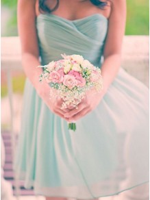 Short Tulle Sweetheart Bridesmaid Dresses 99601012 Short Tulle Sweetheart Bridesmaid Dresses 99601012
