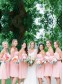 Short Pink Chiffon Country Bridesmaid Dresses 99601017 Short Pink Chiffon Country Bridesmaid Dresses 99601017