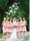Short Pink Chiffon Country Bridesmaid Dresses 99601017 Short Pink Chiffon Country Bridesmaid Dresses 99601017