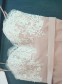 Trumpet/Mermaid Sweetheart Lace Long Pink Bridesmaid Dresses 99601026