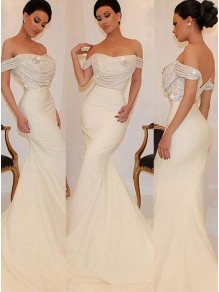 Long Off-the-Shoulder Sequins Wedding Party Dresses Bridesmaid Dresses 99601032 Long Off-the-Shoulder Sequins Wedding Party Dresses Bridesmaid Dresses 99601032