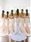 Trumpet/Mermaid Sweetheart Long Wedding Party Dresses Bridesmaid Dresses 99601037