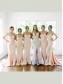 Trumpet/Mermaid Sweetheart Long Wedding Party Dresses Bridesmaid Dresses 99601037