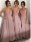 A-Line Straps Sleeveless Wedding Party Dresses Bridesmaid Dresses 99601045
