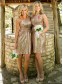 Gold Sequins Short Wedding Party Dresses Bridesmaid Dresses 99601047