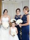 Trumpet/Mermaid Long Blue Lace Wedding Party Dresses Bridesmaid Dresses 99601051