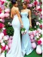 Trumpet/Mermaid Sweetheart Long Wedding Party Dresses Bridesmaid Dresses 99601052