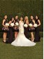 A-Line Halter Short Black Lace Knee-Length Wedding Party Dresses Bridesmaid Dresses 99601062