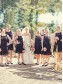 Short Black Lace Wedding Party Dresses Bridesmaid Dresses 99601065